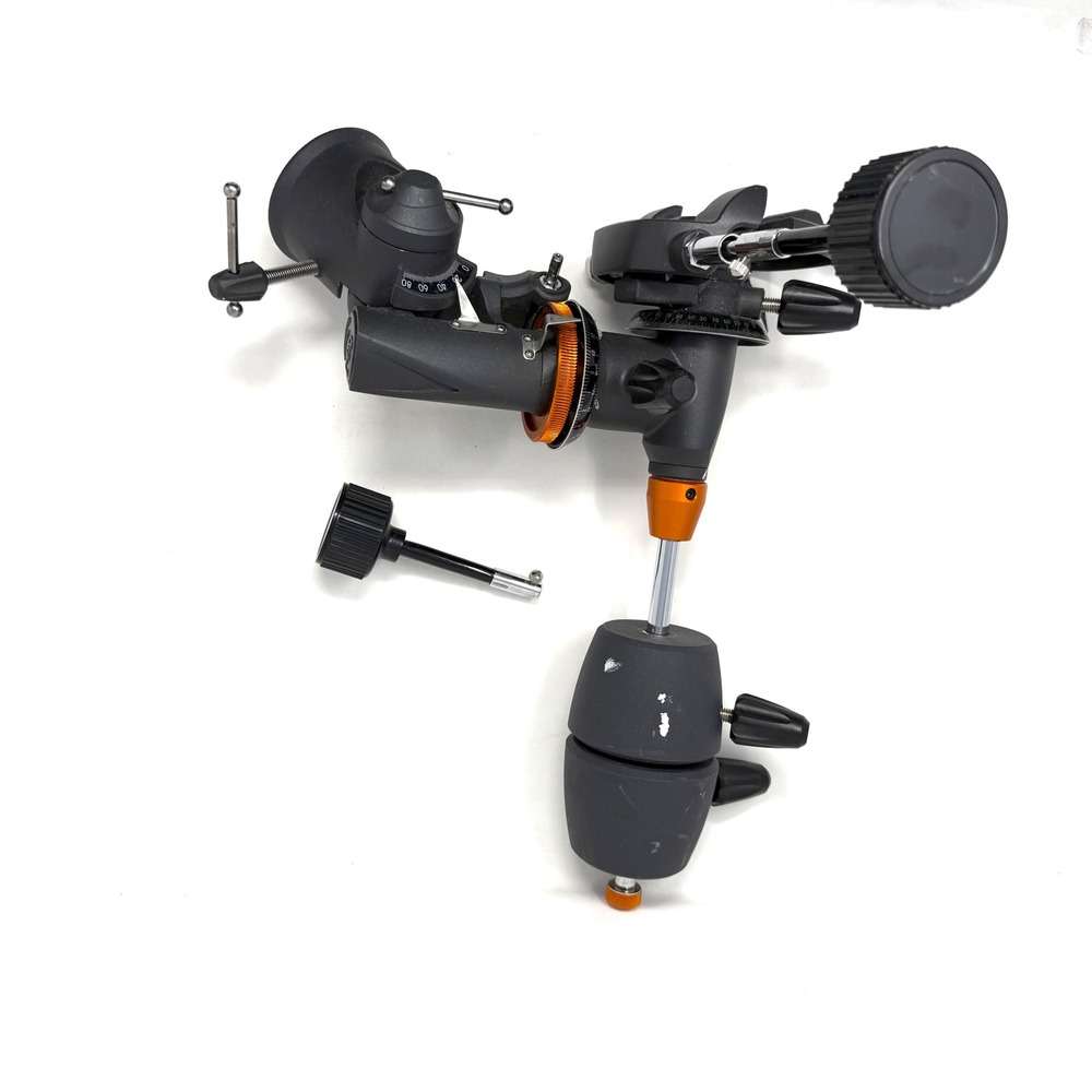 Celestron CG-3 German Equatorial Mount Manual Slow Motion Telescope Head Grey